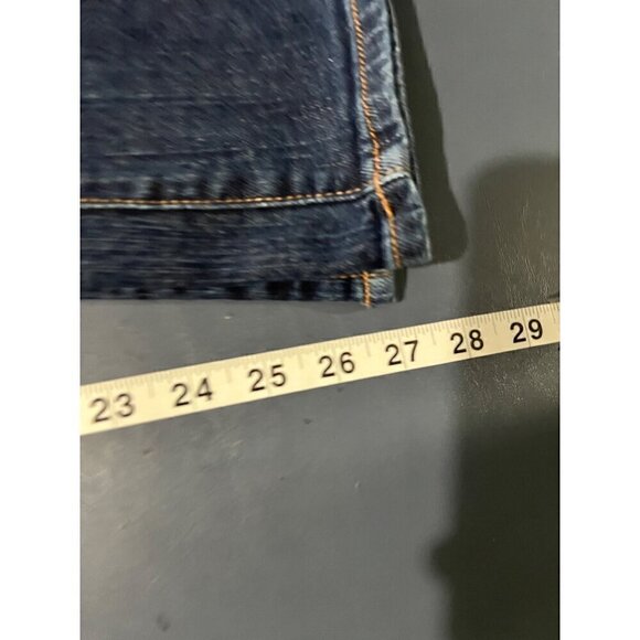 Old Navy Women's Dreamer Bootcut Jeans Size 14P petite Denim Cowgirl Western Ro - Picture 7 of 9